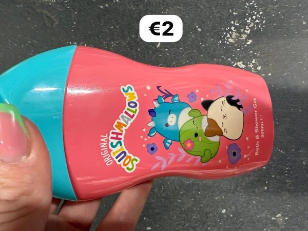 Original Squishmallows Bath & Shower Gel 300ml